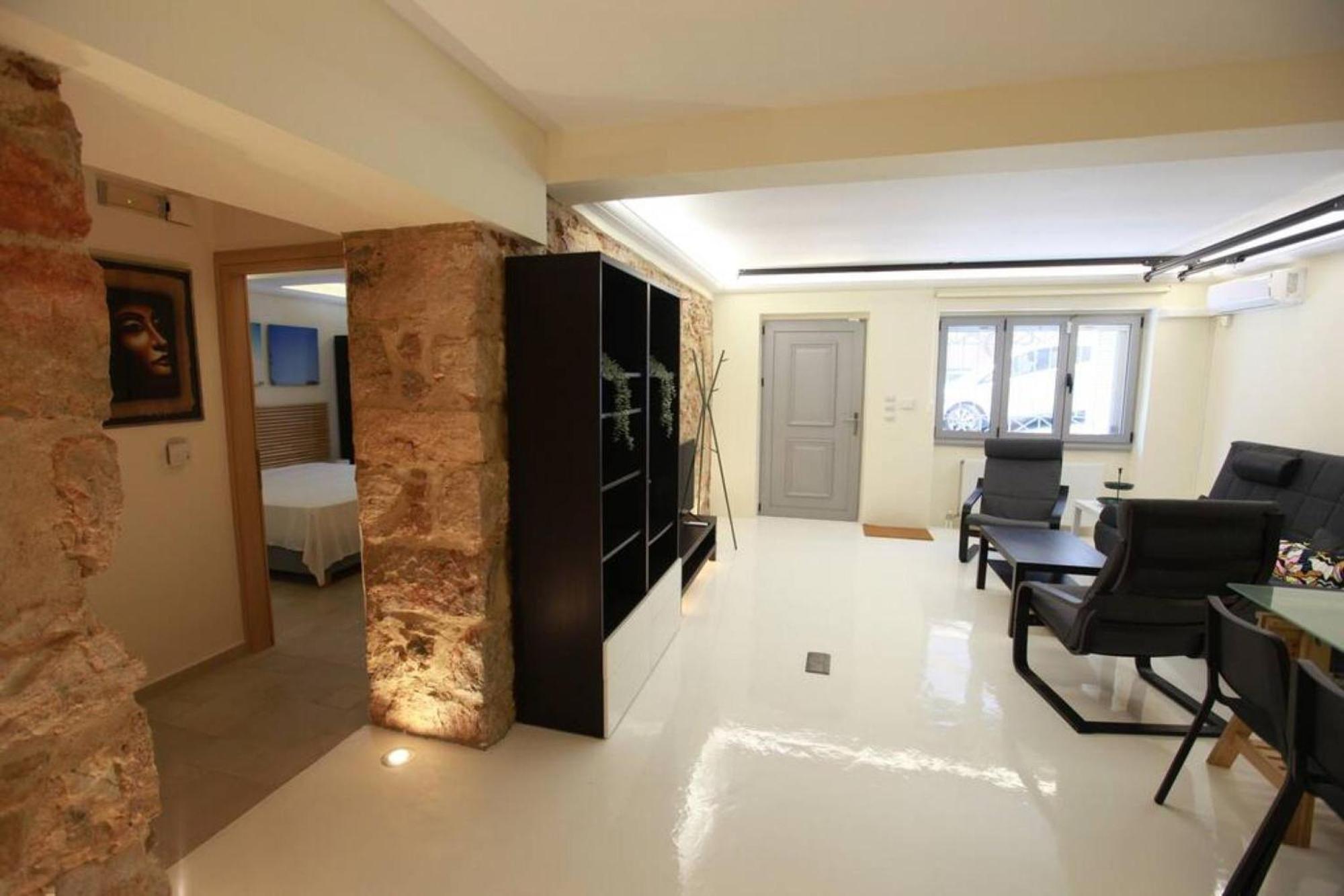 Elegant Studio At The Acropolis Hills Atena Exterior foto